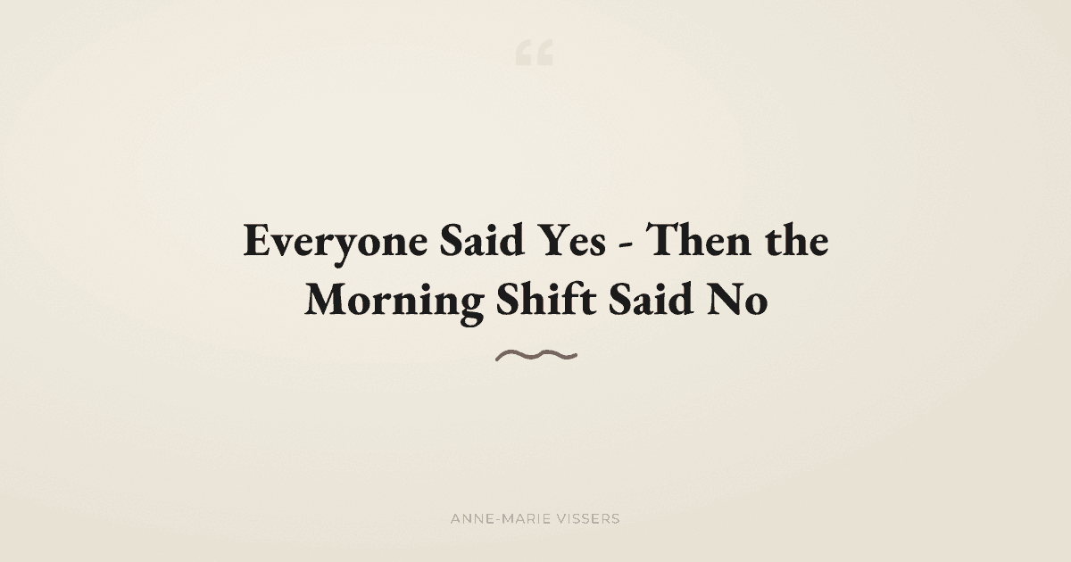 When Everyone Says Yes But Nobody Knows It: Internal Communication Failures That Cost You Customers