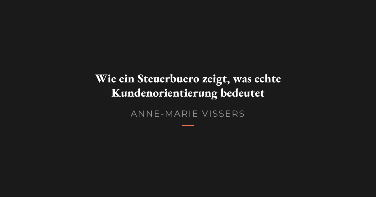 Wie begeistert man Kunden statt sie nur zufriedenzustellen?