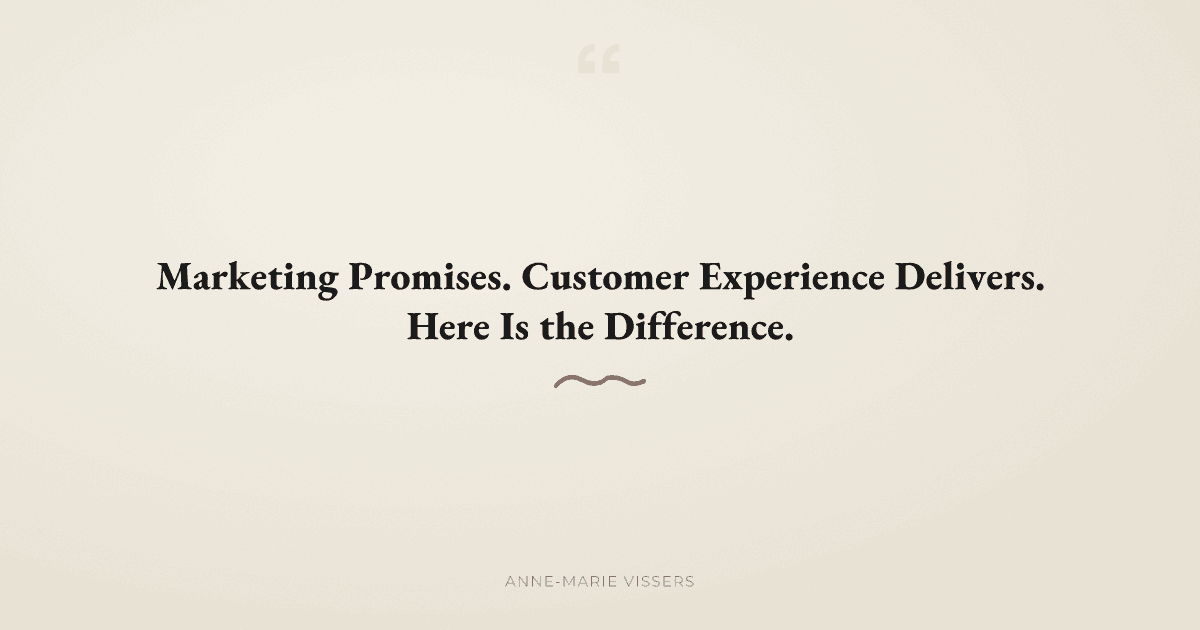 Marketing vs. Customer Experience: What Is the Actual Difference?