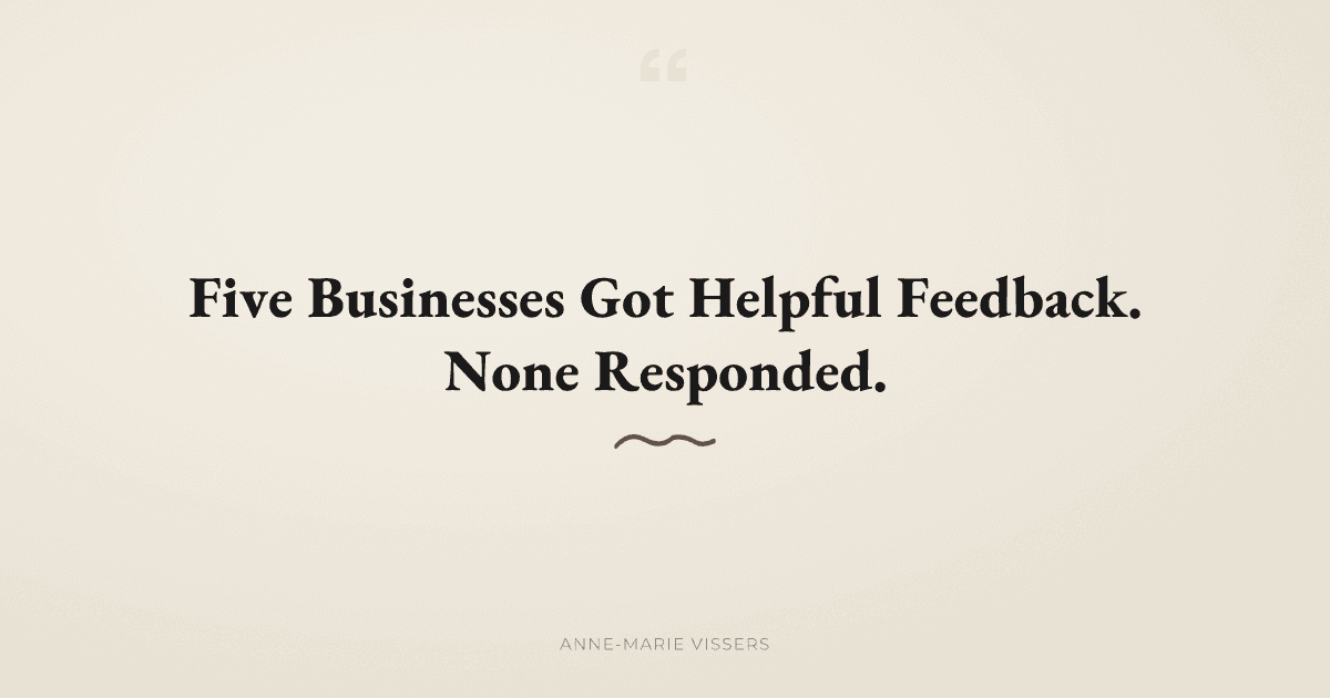 What Happens When You Ignore Customer Feedback?
