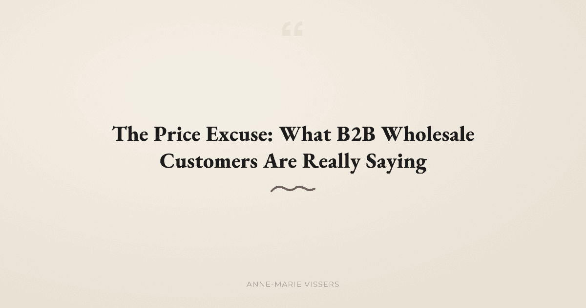 Why Price Is Almost Never the Real Reason a B2B Customer Leaves